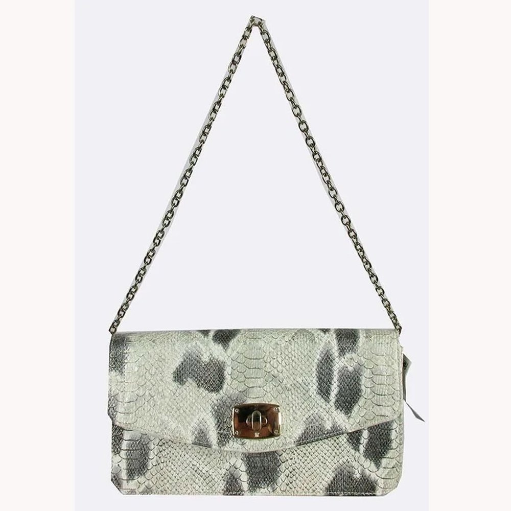 Inc International Concepts Surena Python Faux Lea… - image 1